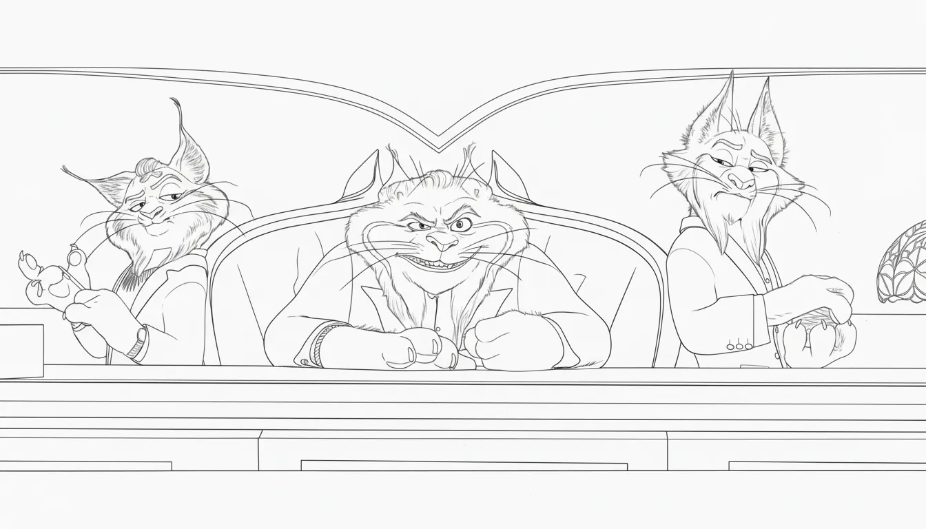 image pour coloriage Zootopie 2 enfant 1