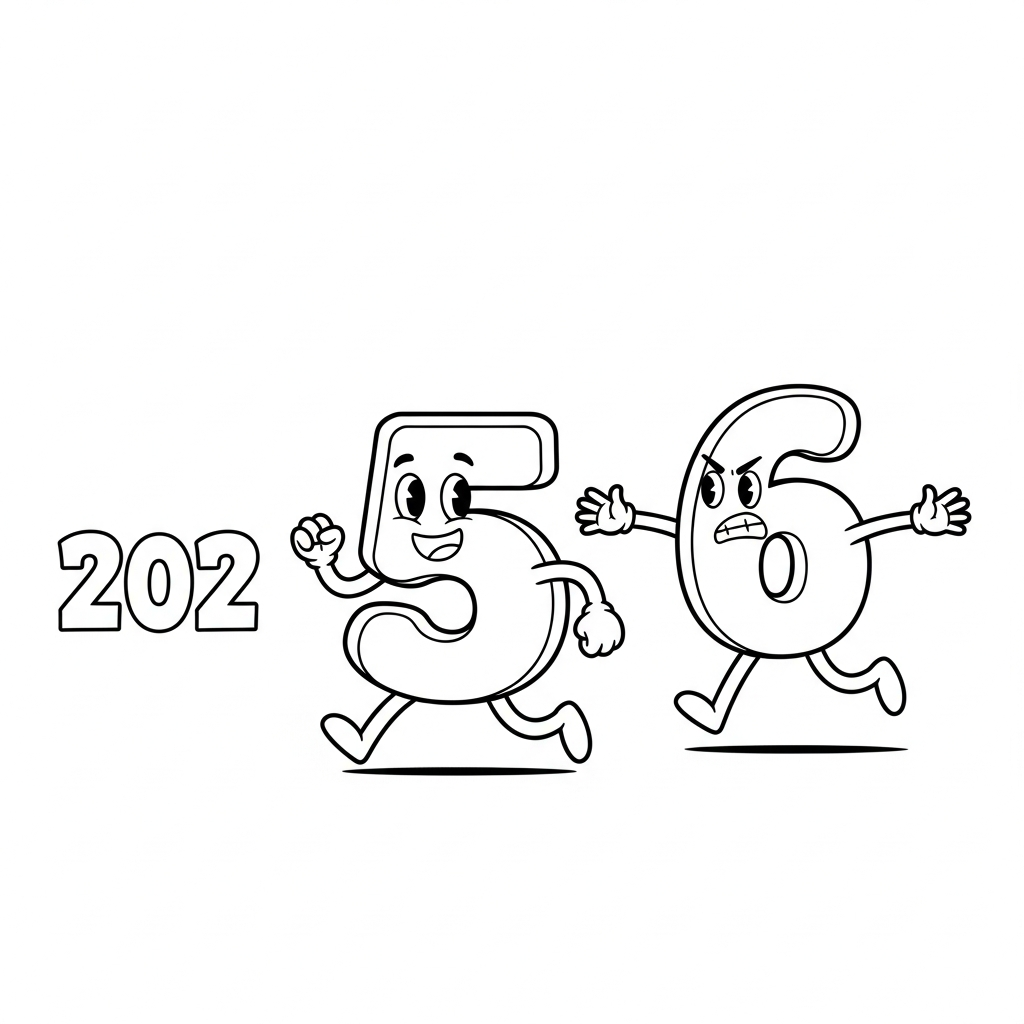 coloriage 2026 à imprimer gratuitement pdf