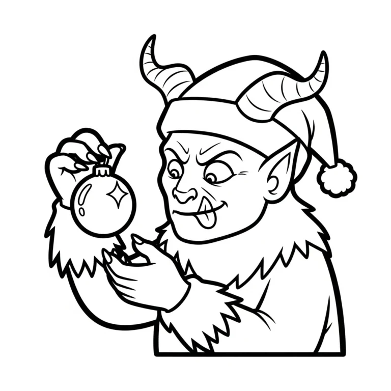 Värityskuvat Krampus