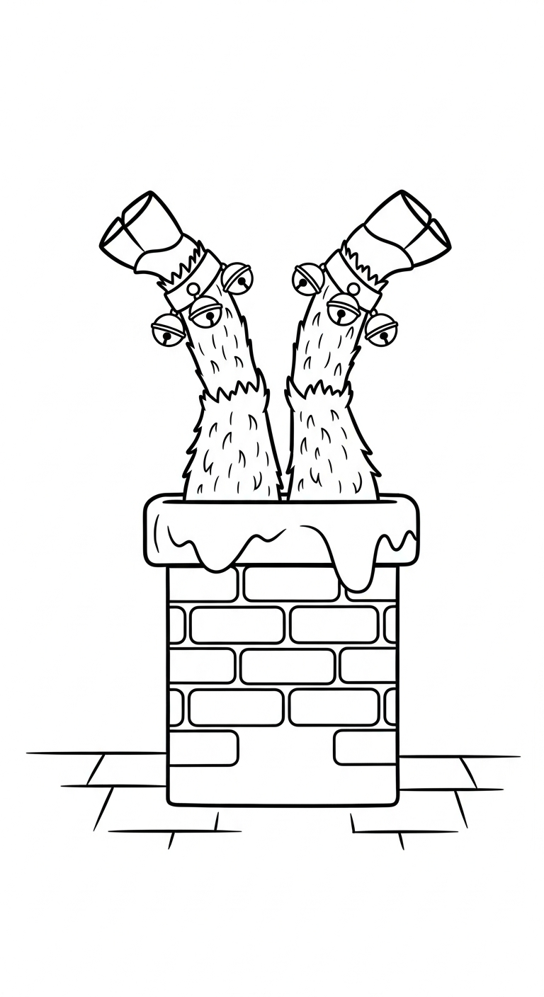 coloriage Krampus updated à imprimer pour enfant de 6 ans