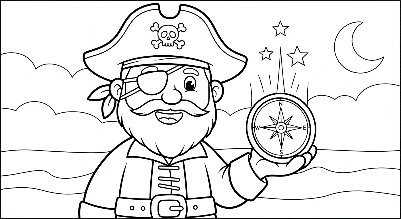 coloriage Pirate updated en ligne