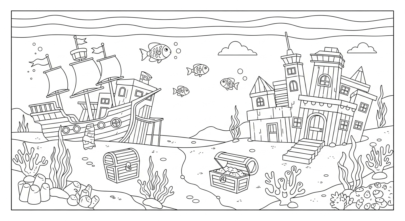 coloriage Pirate updated pour enfant gratuit