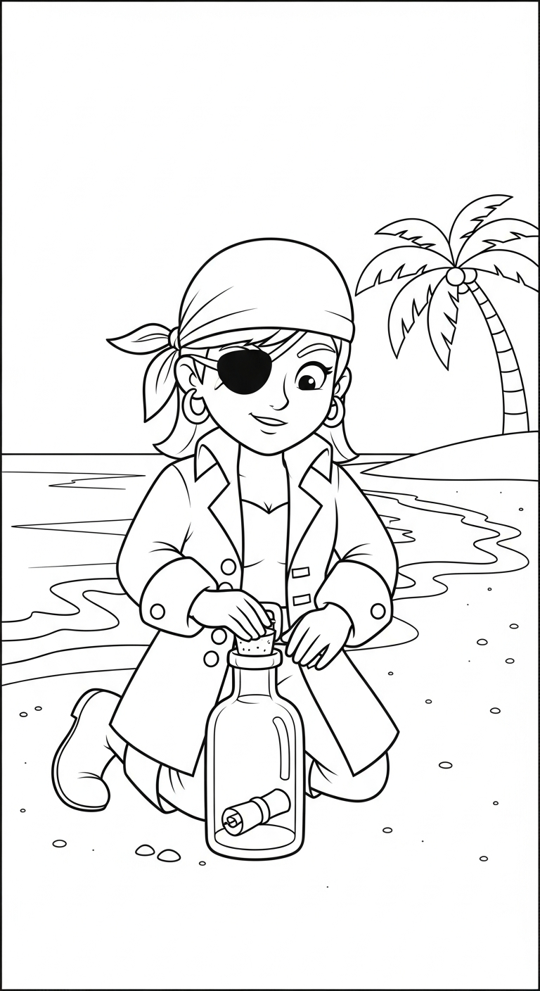 coloriage Pirate updated pour bebe a imprimer