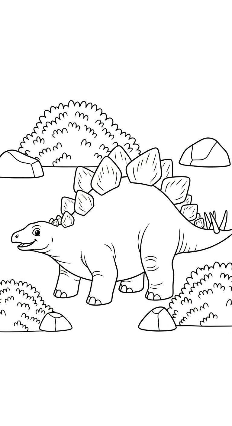 coloriage Préhistoire pour enfant de 2 ans 1