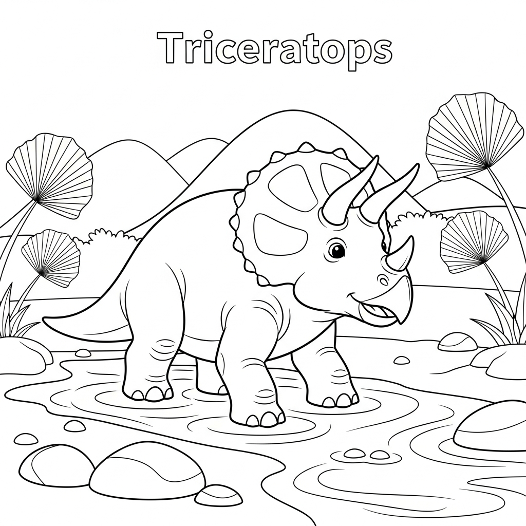 coloriage Préhistoire et decoupage a imprimer gratuit