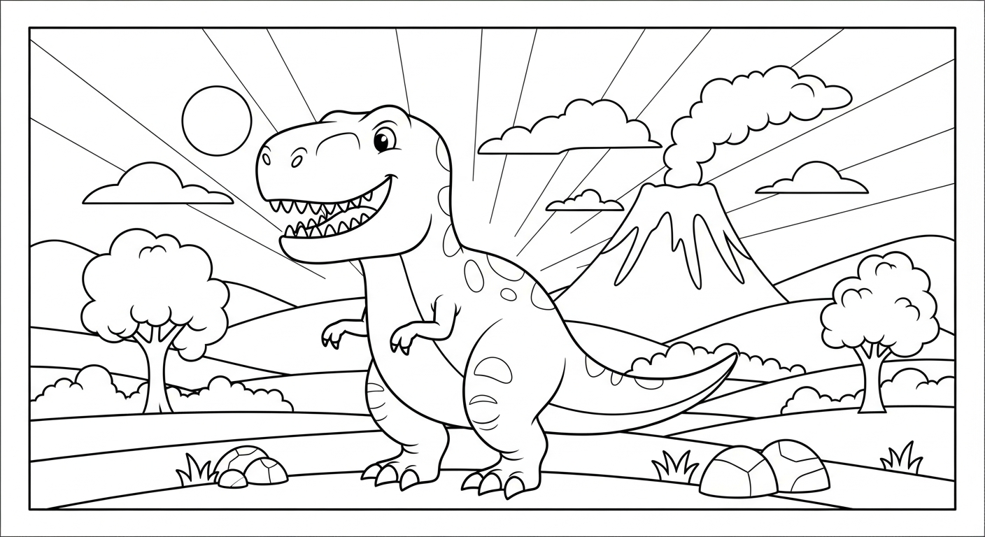 coloriage T Rex updated pour enfant de 10 ans