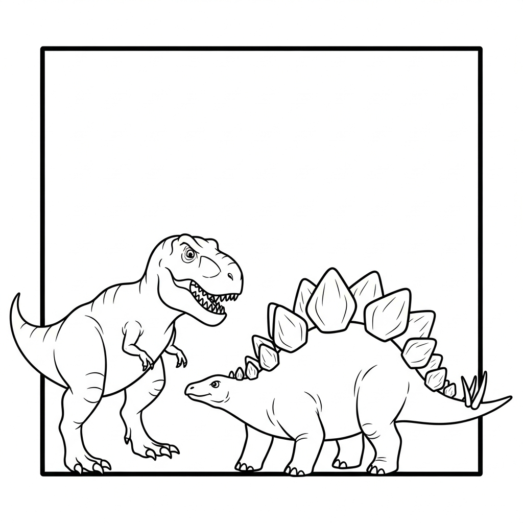 coloriage T Rex updated pour enfant de 7 ans