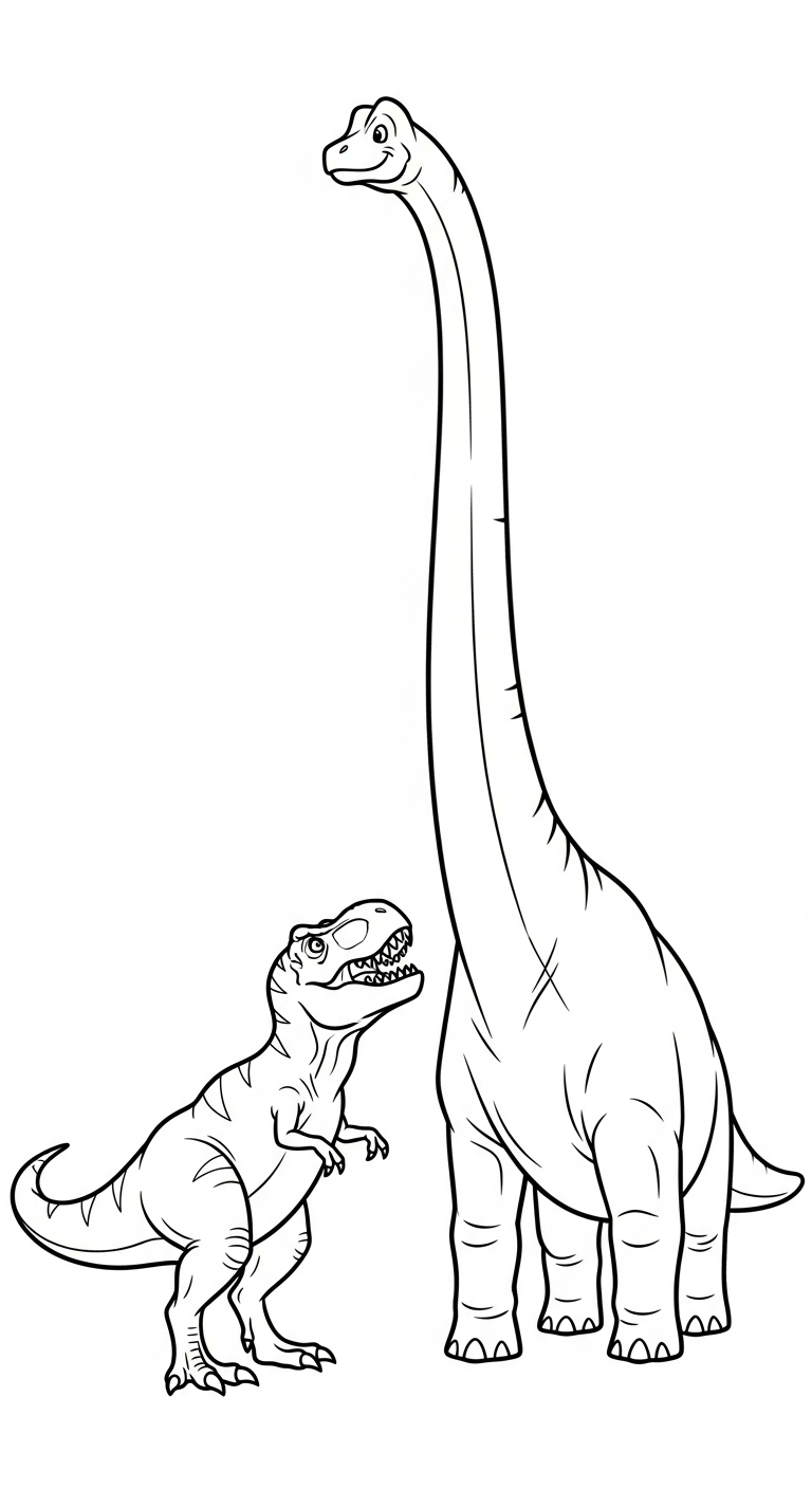 coloriage T Rex updated a imprimer