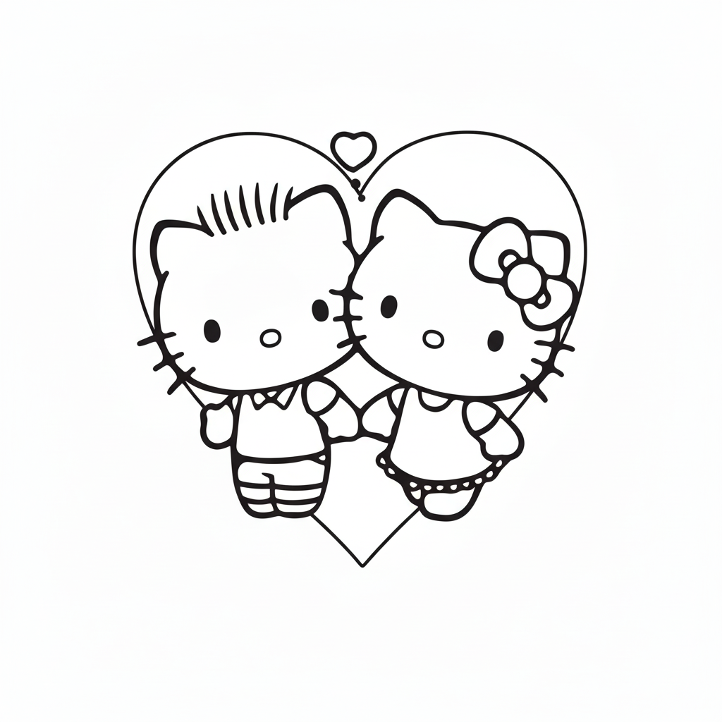 coloriage sanrio updated pour enfant de 8 ans