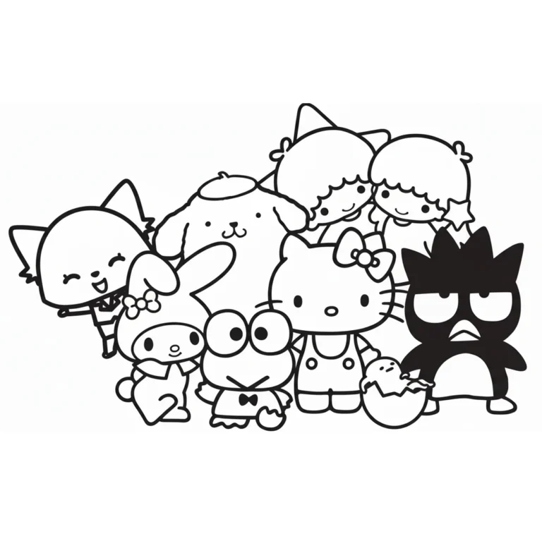 Coloriage Sanrio