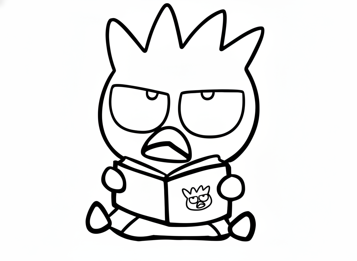 coloriage sanrio updated à imprimer pour enfant de 3 ans