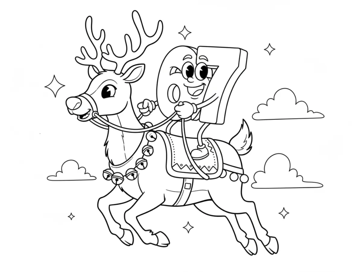 coloriage 67 Noel pour enfants a imprimer 1