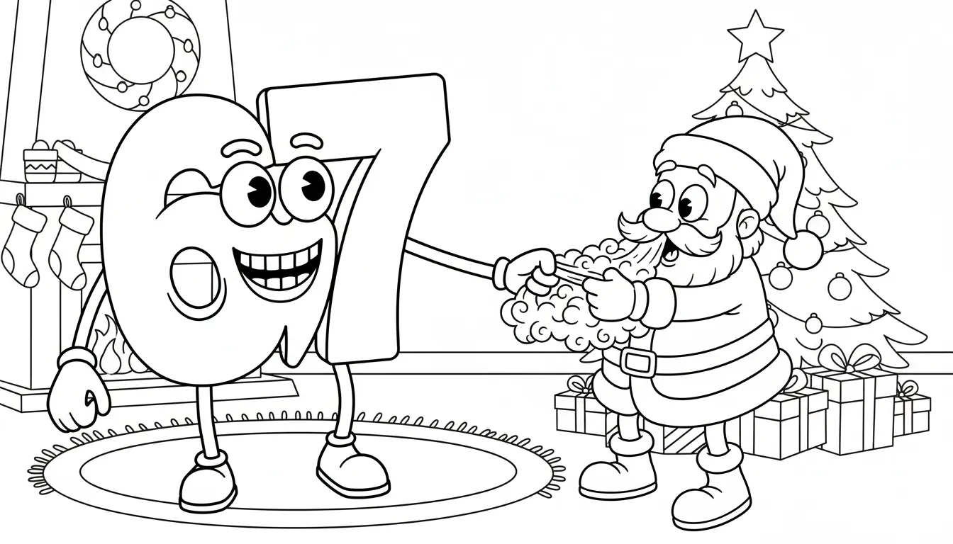 coloriage 67 Noel en ligne