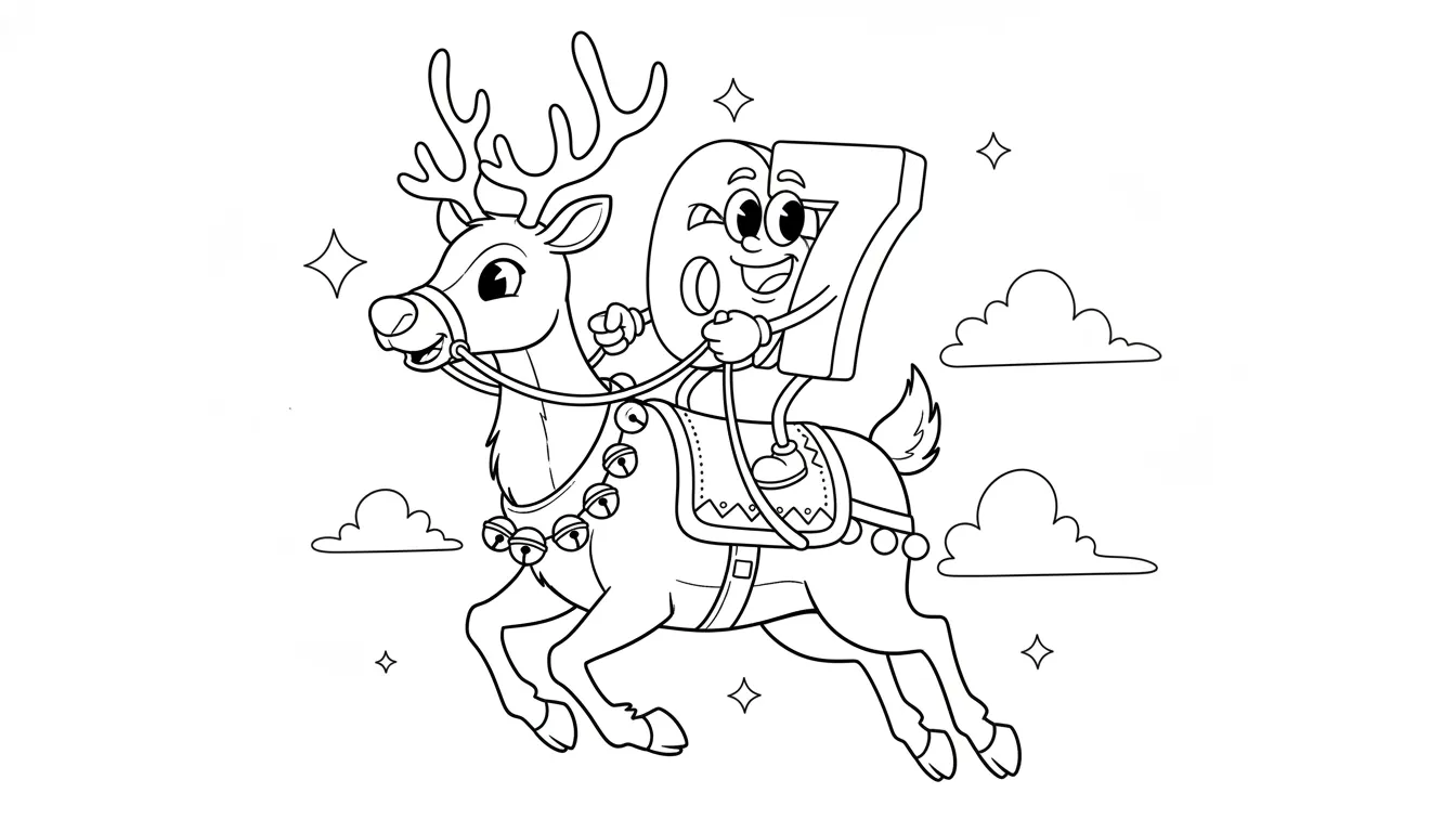 coloriage 67 Noel et decoupage a imprimer gratuit