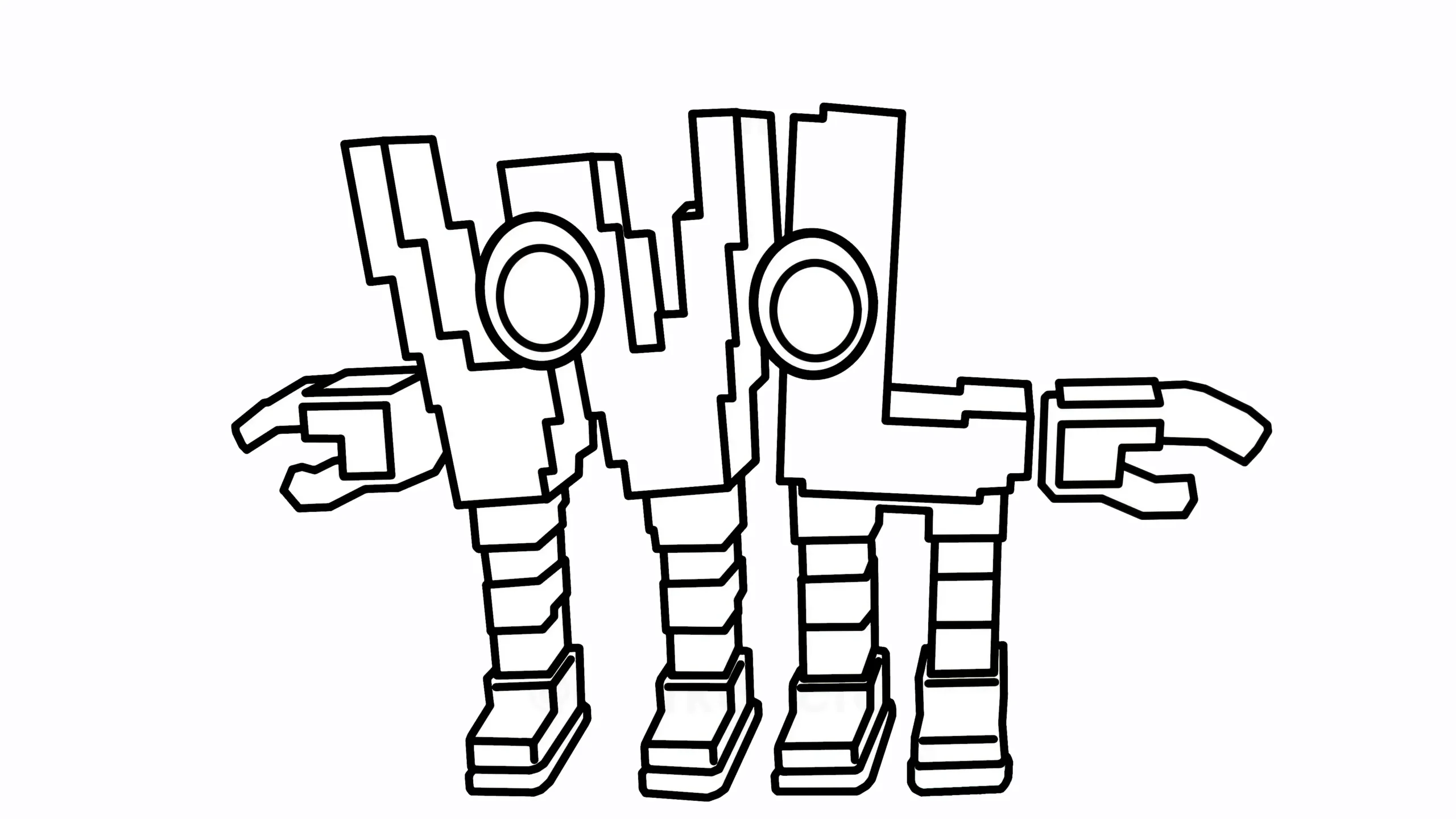 coloriage Brainrots Noel à imprimer kawaii 1