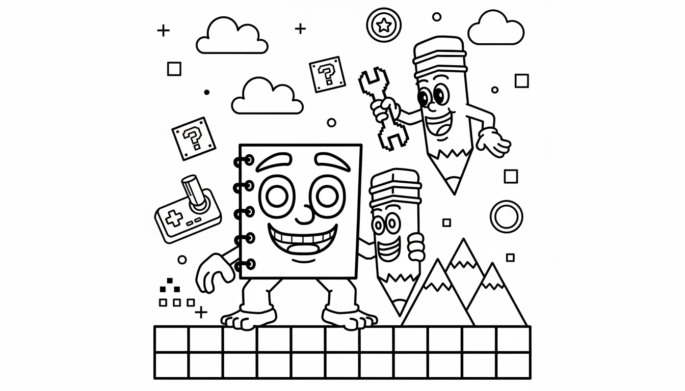 coloriage Cuadramat & Pakrahmatmamat pour bebe a imprimer