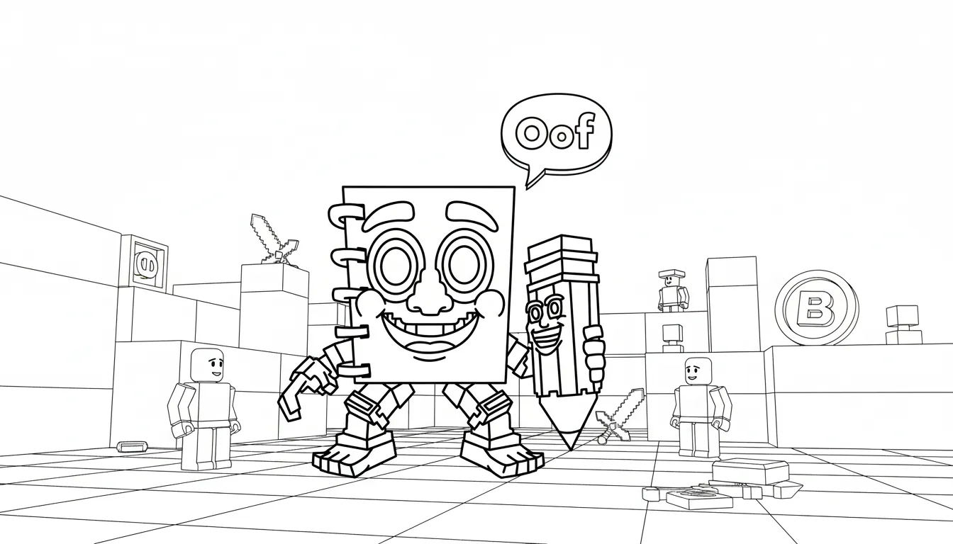 coloriage Cuadramat & Pakrahmatmamat pour primaire