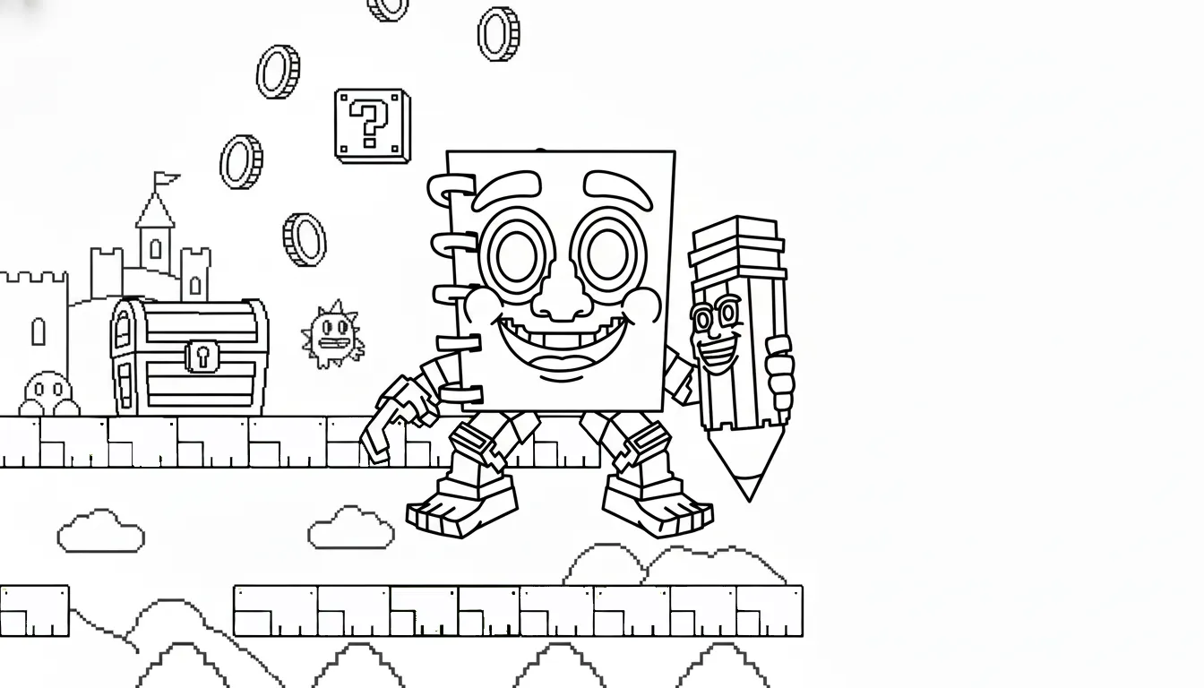 coloriage Cuadramat & Pakrahmatmamat gratuit