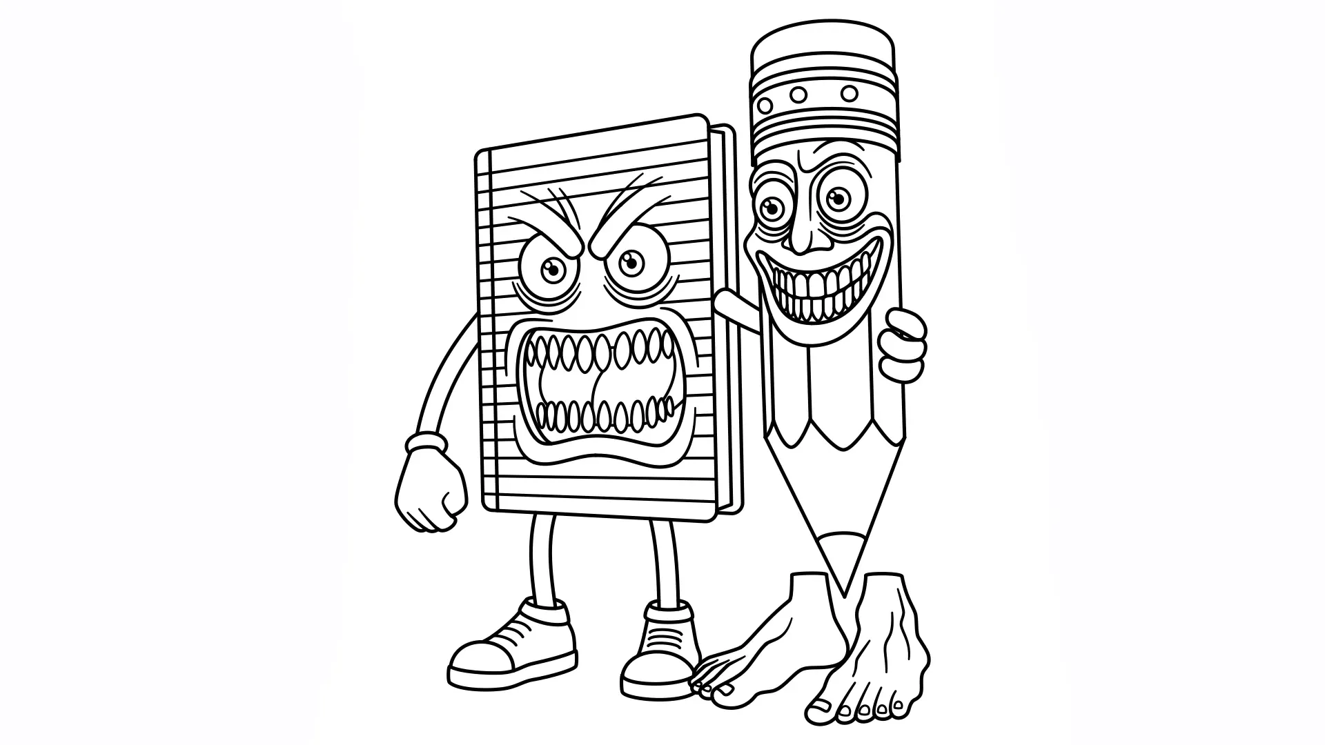 coloriage Cuadramat & Pakrahmatmamat à imprimer pdf gratuit 1