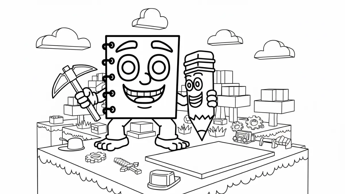 coloriage Cuadramat & Pakrahmatmamat à imprimer pour enfants