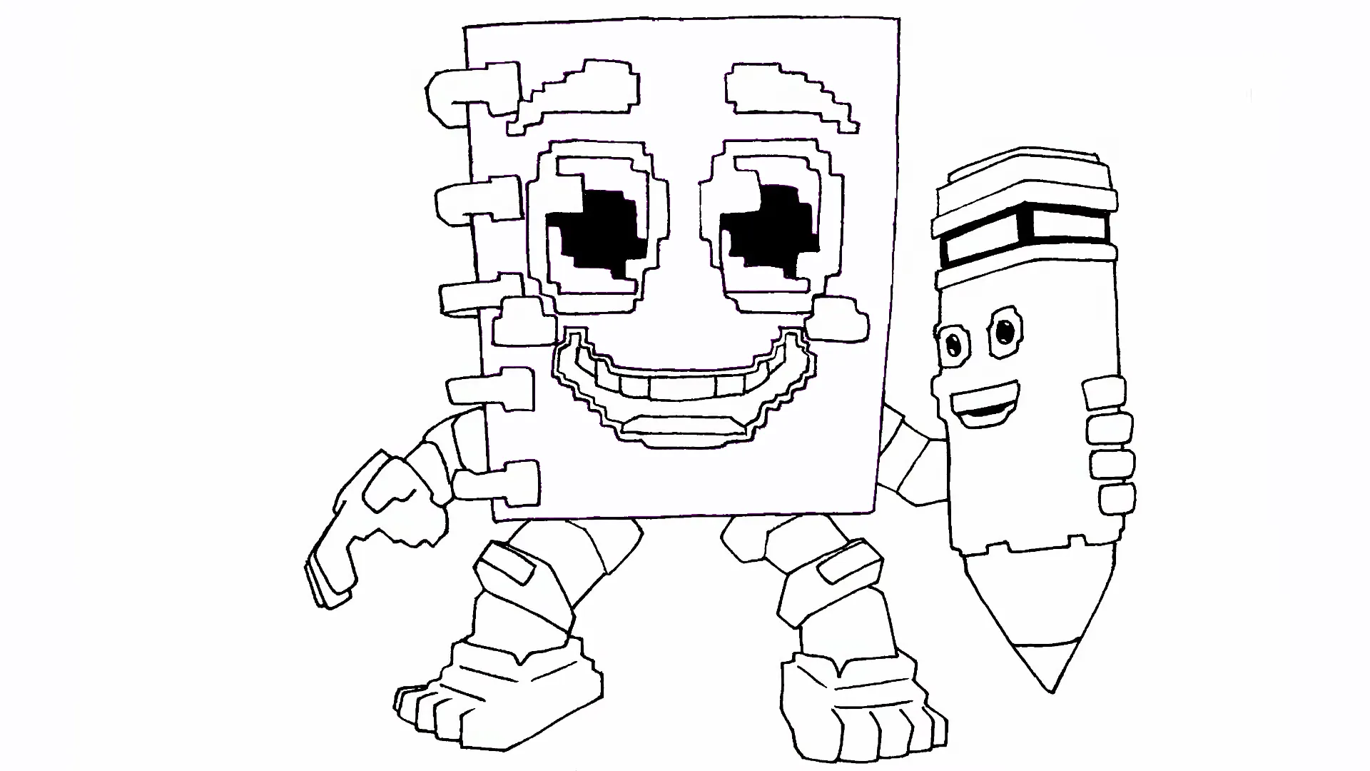 coloriage Cuadramat & Pakrahmatmamat à imprimer gratuitement