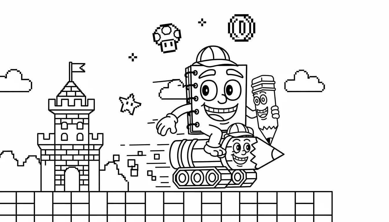 coloriage Cuadramat & Pakrahmatmamat et dessins