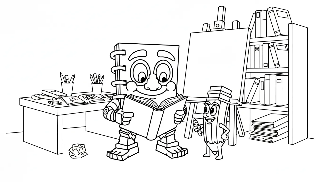 coloriage Cuadramat & Pakrahmatmamat pour enfant a imprimer gratuit