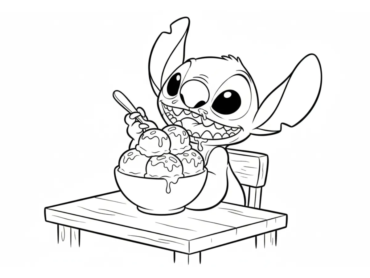 a imprimer coloriage Dessert gratuit
