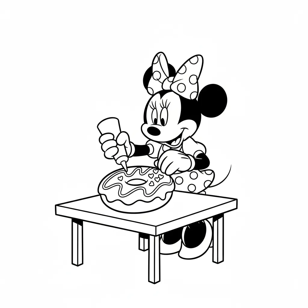 coloriage Dessert a imprimer