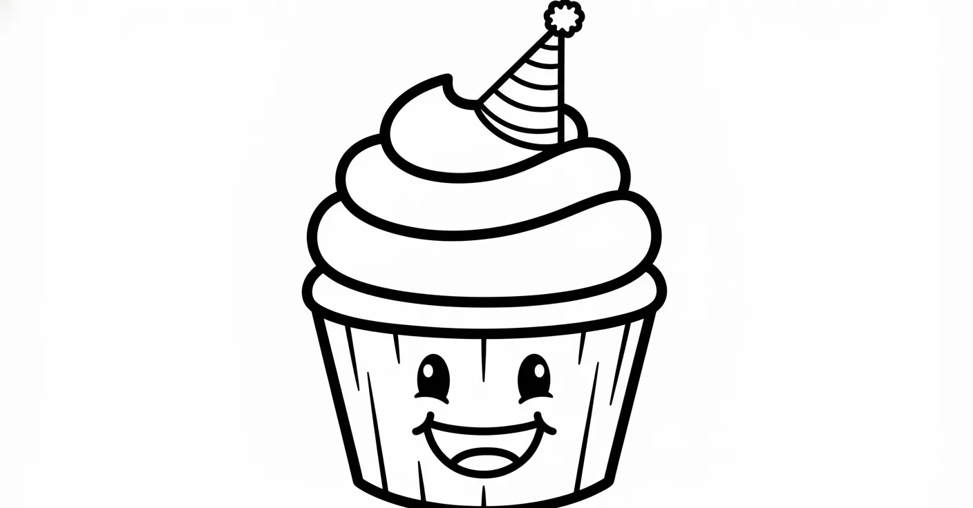 coloriage Dessert pour enfant de 10 ans 2