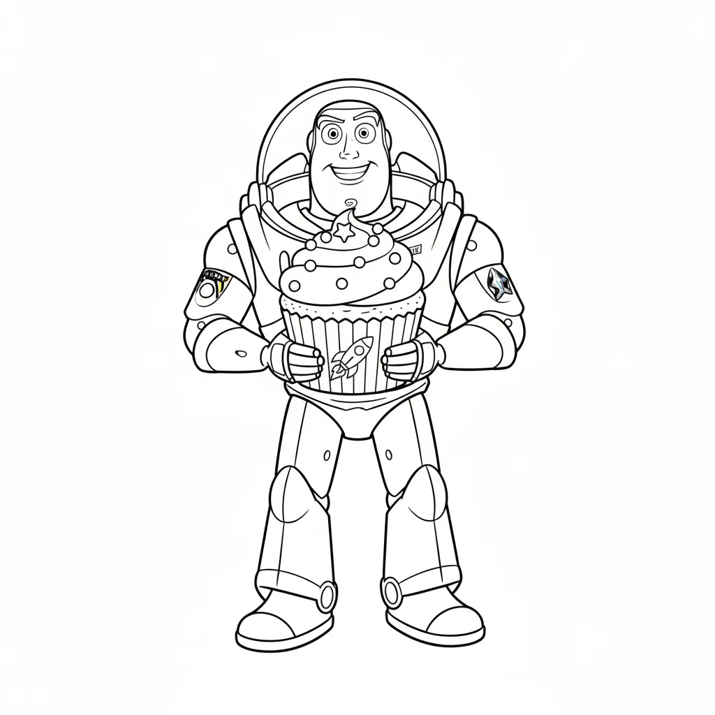 coloriage Dessert à imprimer pour enfant de 6 ans 1