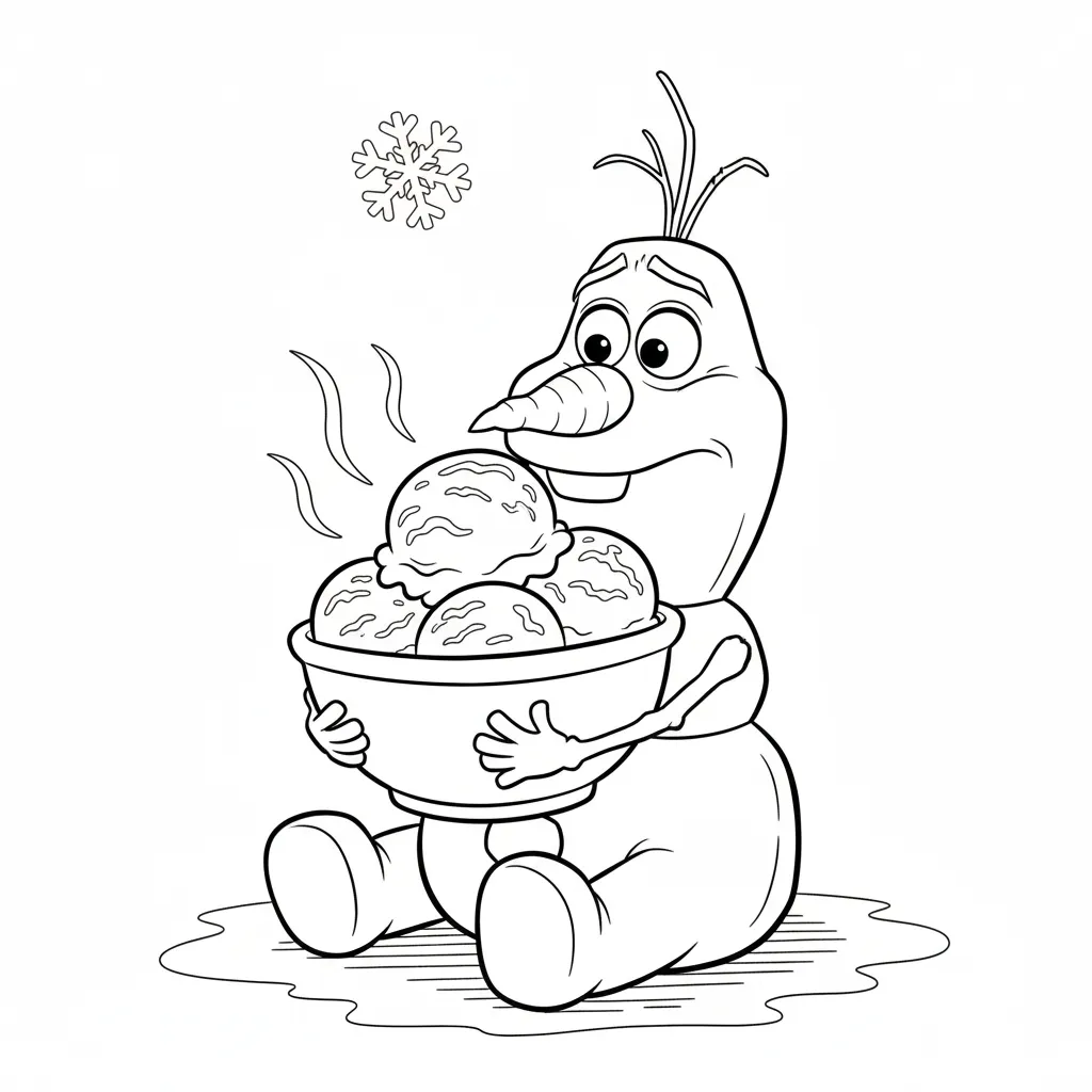 coloriage Dessert à imprimer pdf