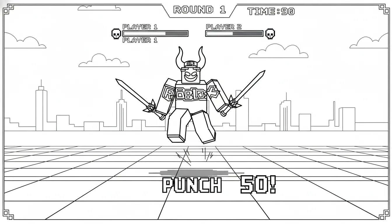 coloriage Guest 666 pour enfants à imprimer