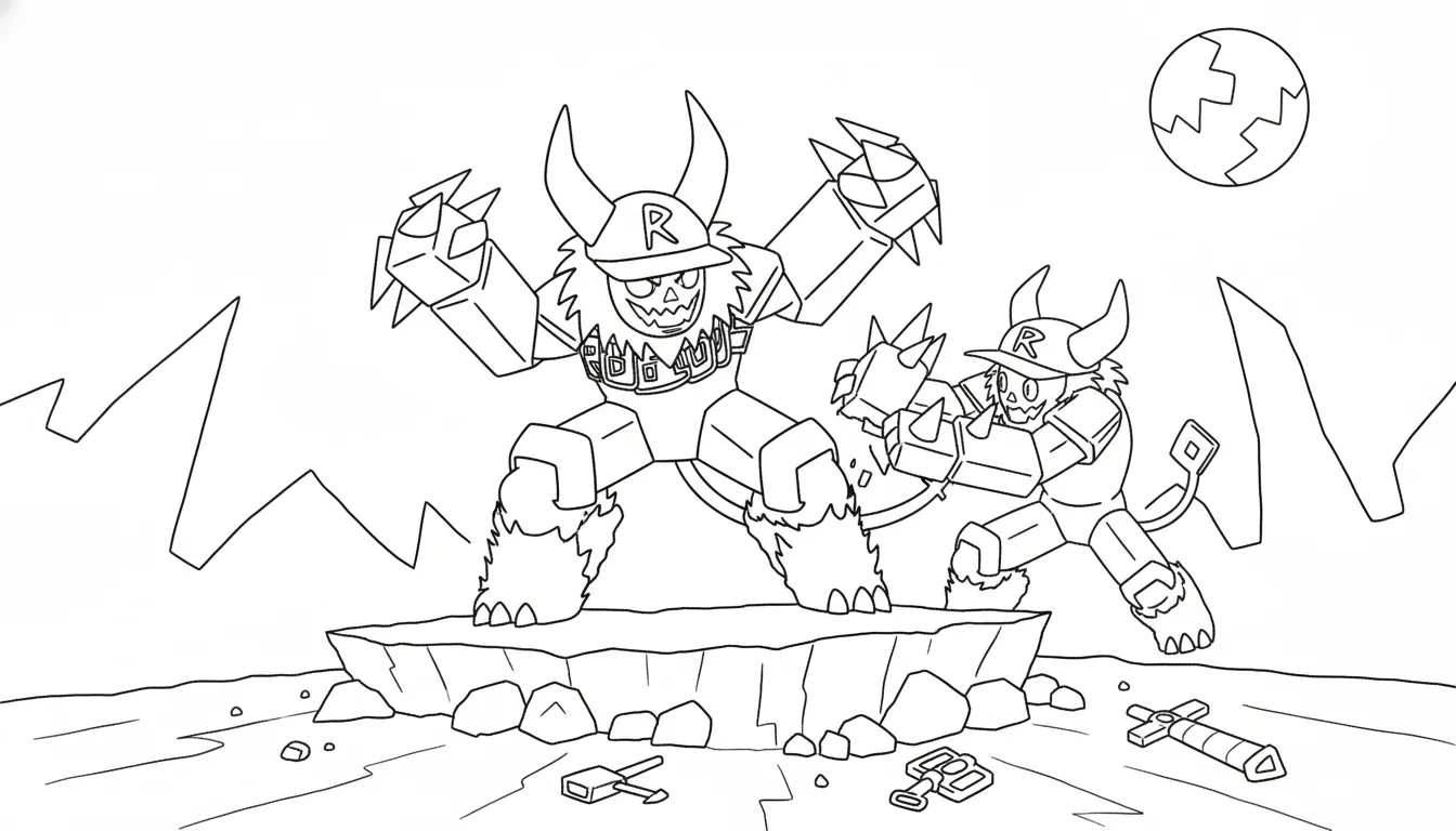 coloriage Guest 666 et dessin a imprimer 1