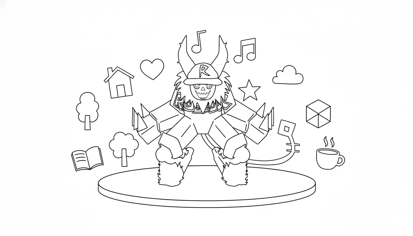 coloriage Guest 666 à imprimer pour enfant de 9 ans