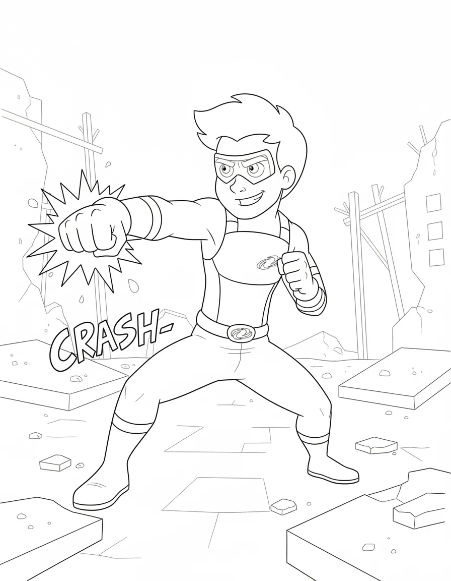 coloriage Henry Danger gratuit