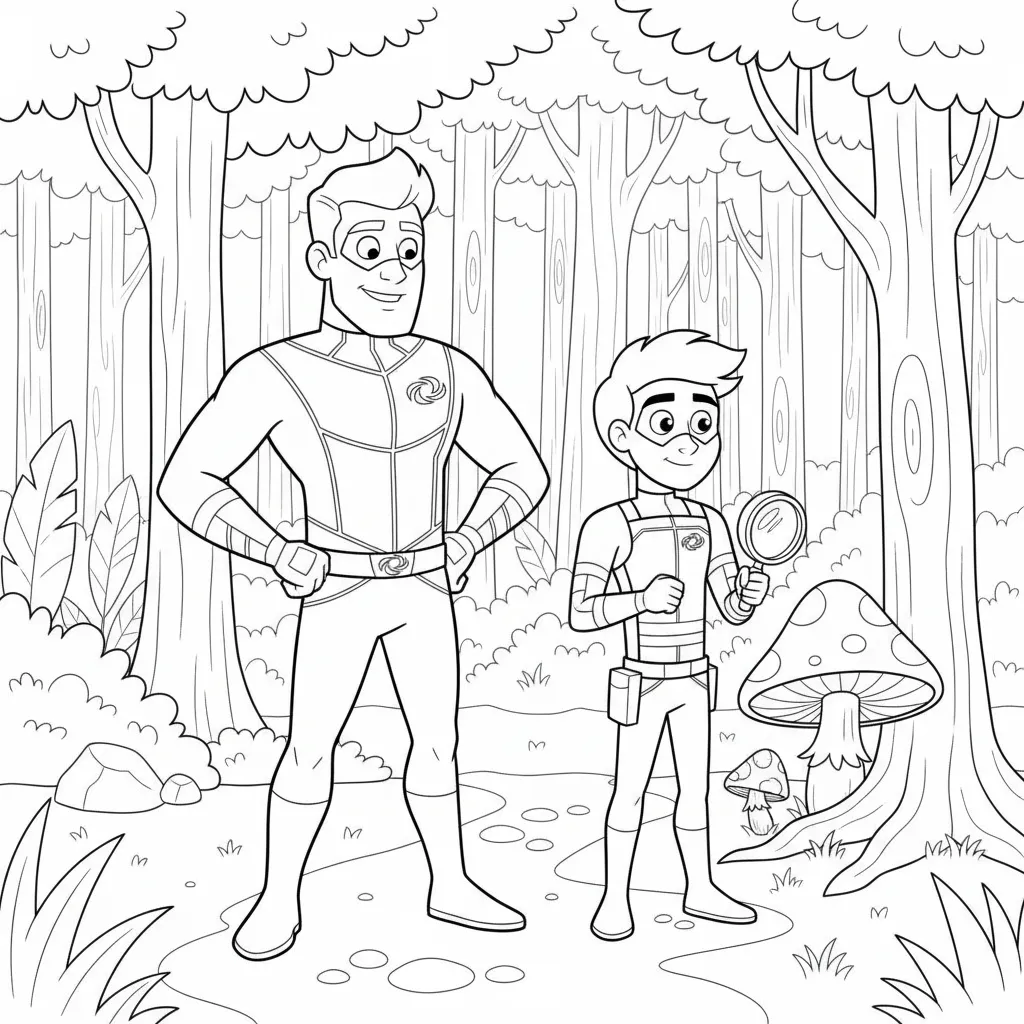 coloriage Henry Danger et dessins