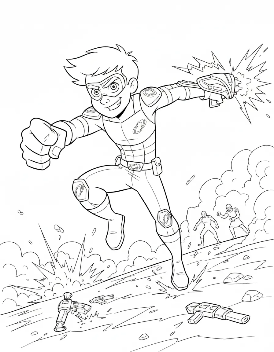 télécharger coloriage Henry Danger gratuit
