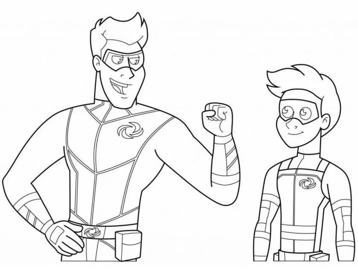 coloriage Henry Danger à imprimer pdf gratuit