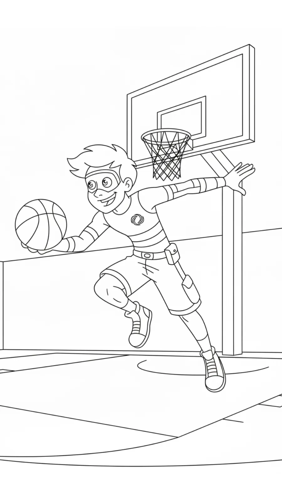coloriage Henry Danger en ligne pour enfant