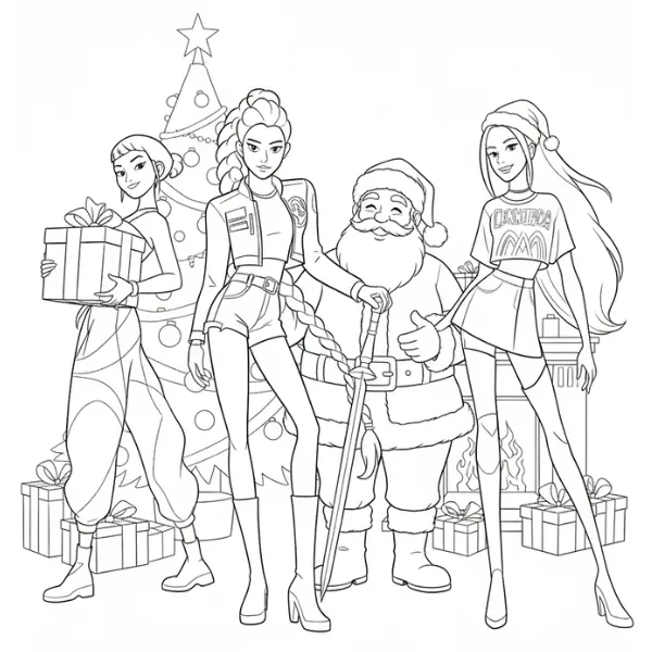 Huntrix Noël thumbnail