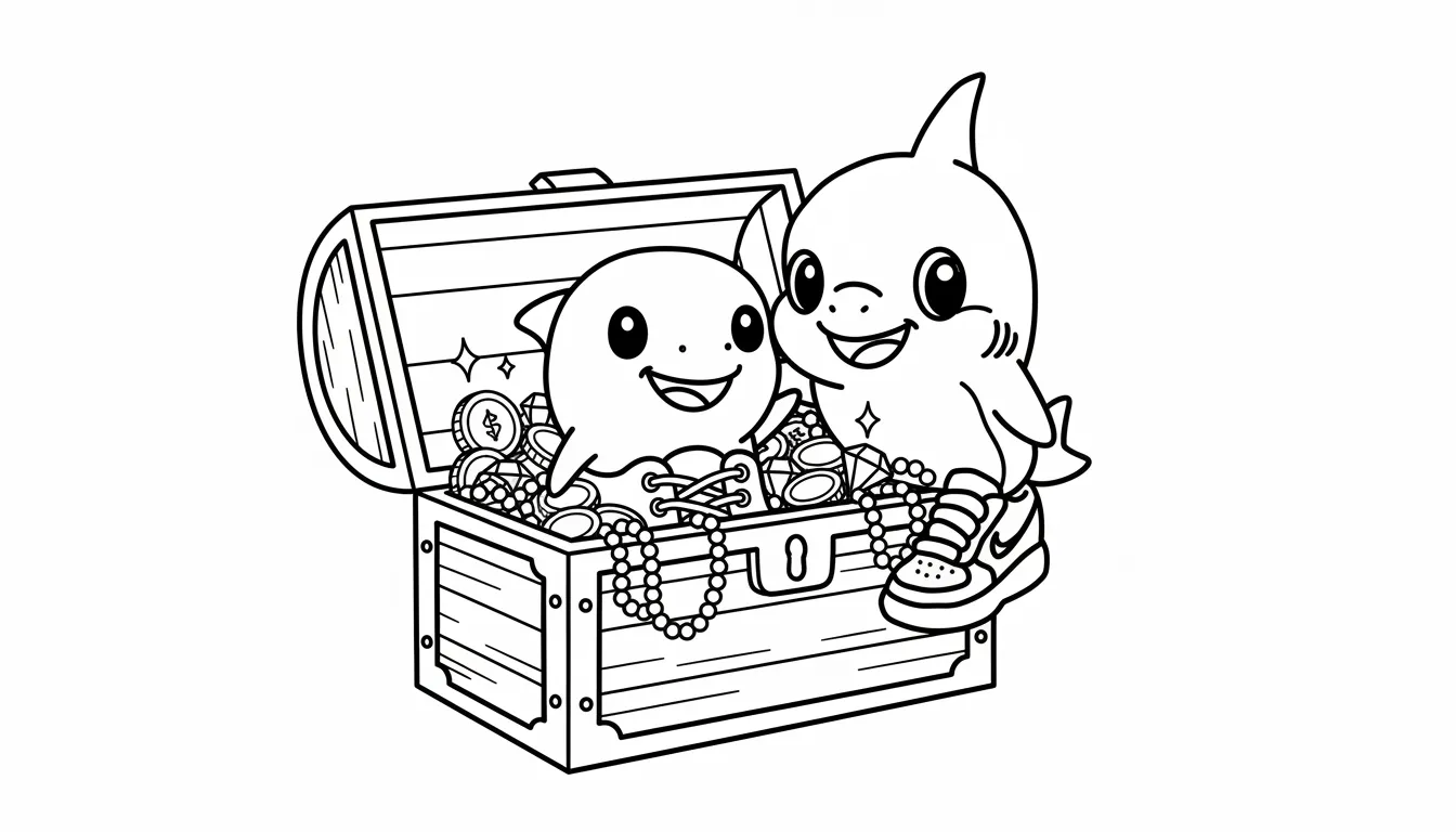 coloriage Los Primos Brainrot gratuit pour enfants