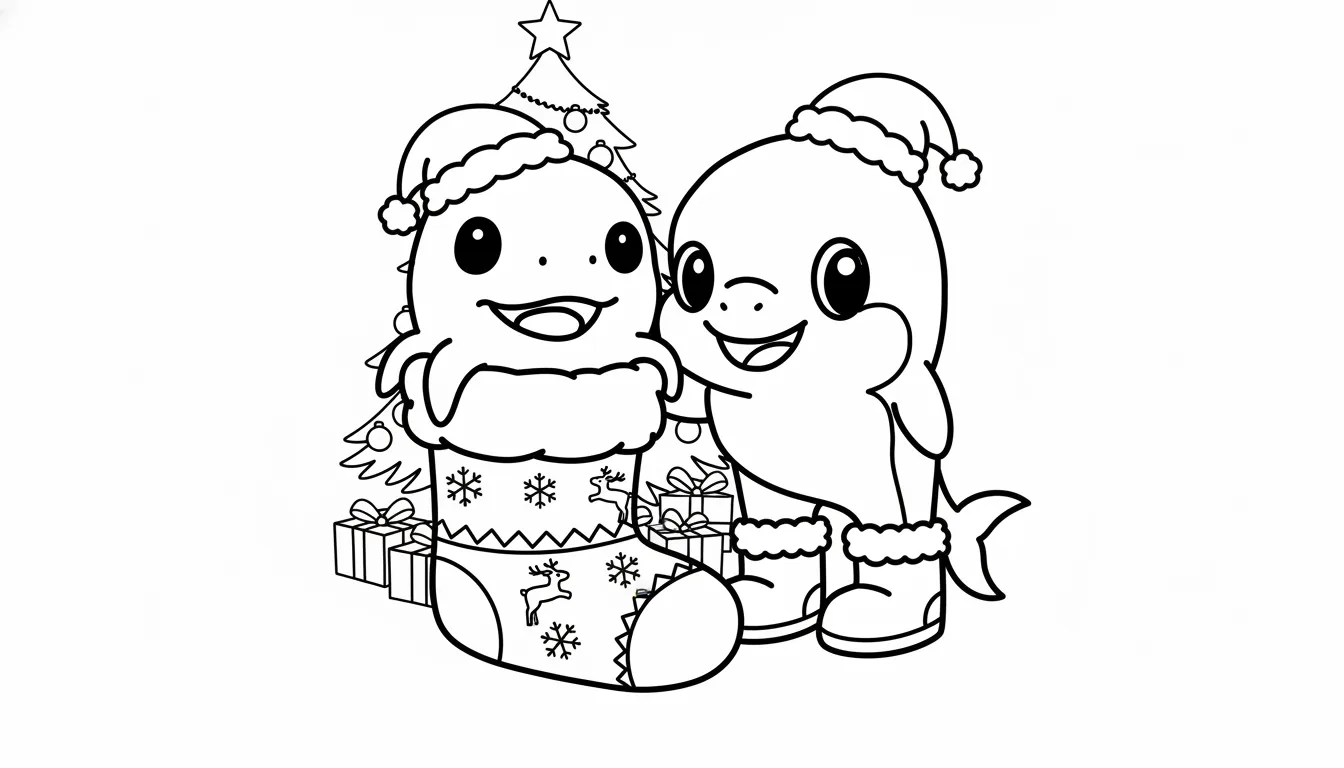 coloriage Los Primos Brainrot à imprimer pour enfant de 9 ans