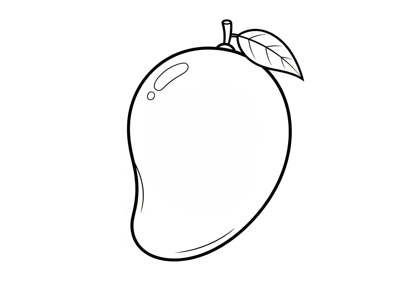 coloriage Mango pour primaire