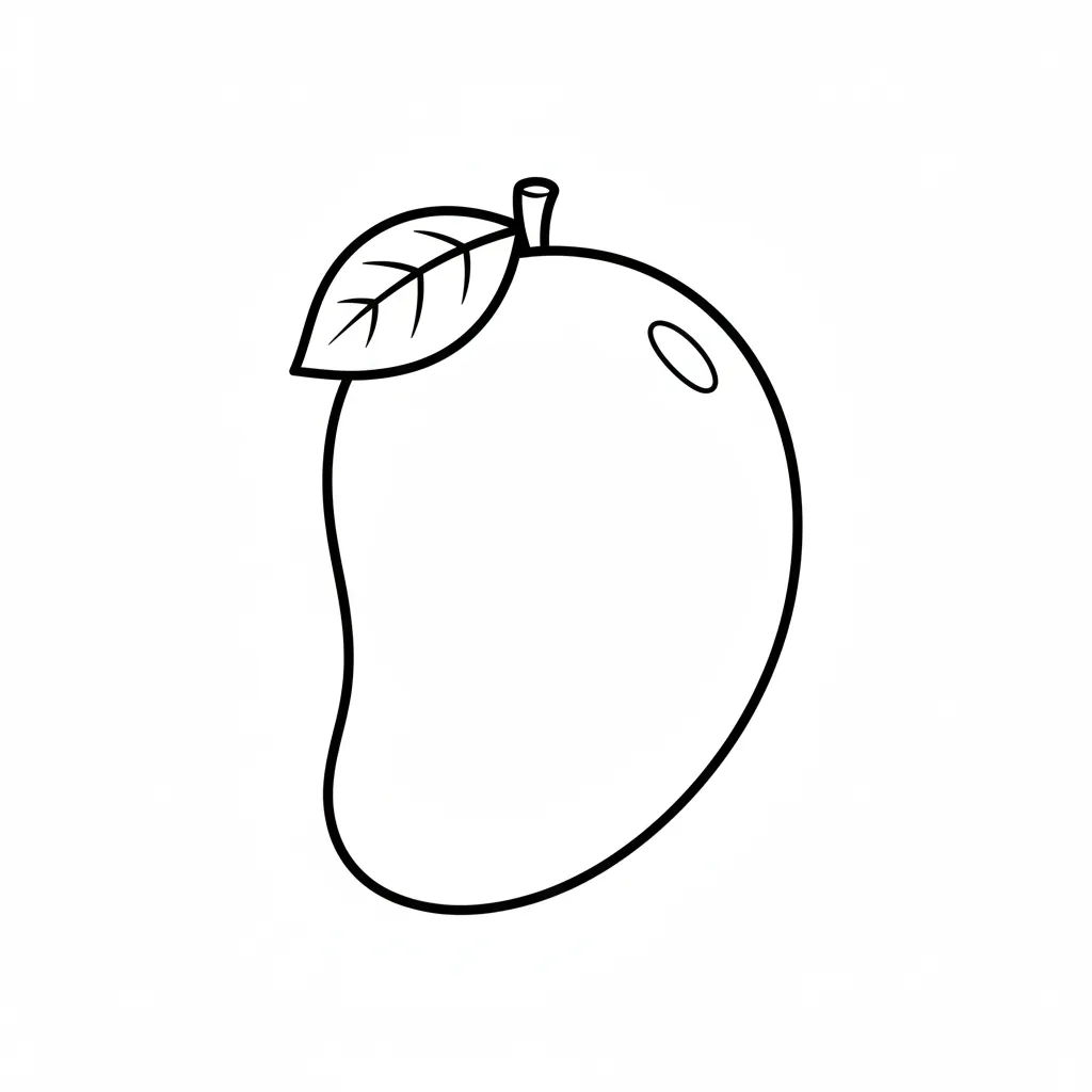 coloriage Mango à imprimer pdf