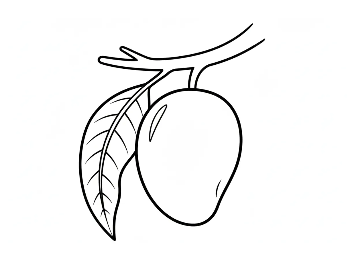 coloriage Mango gratuit pour enfants 1