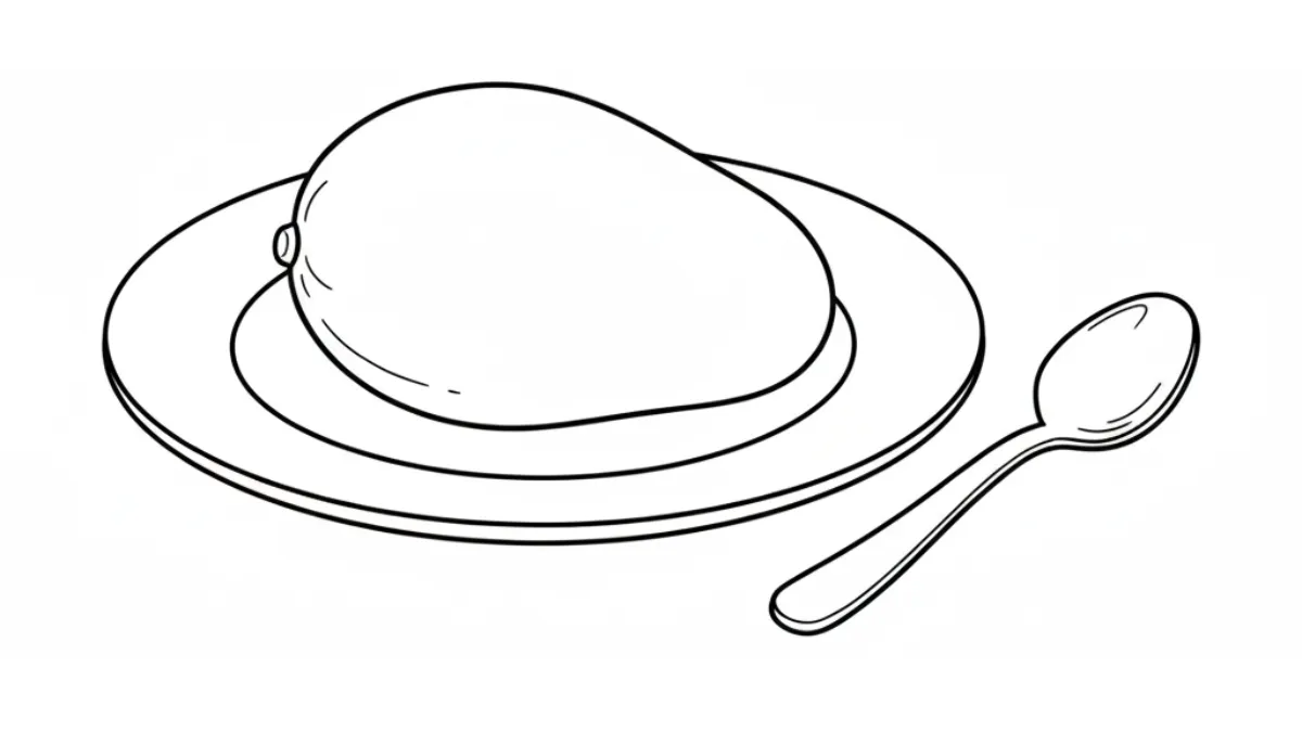 coloriage Mango gratuit pour enfants