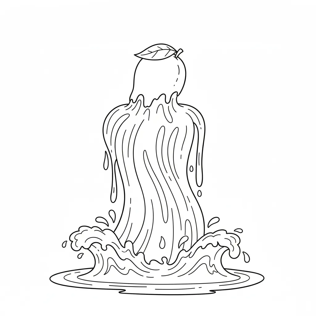 coloriage Mango pour enfant à imprimer