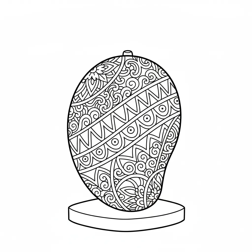 coloriage Mango à imprimer pdf gratuit 2