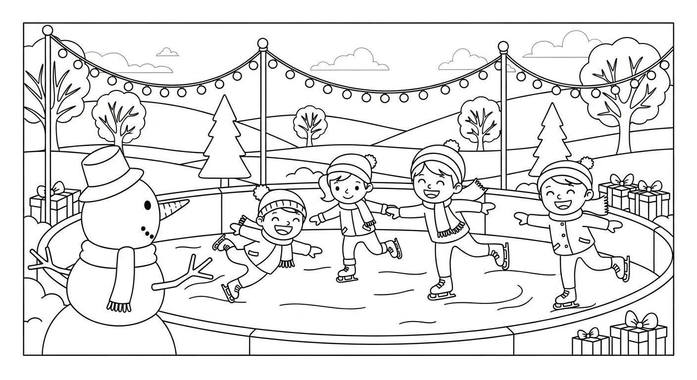 coloriage Bonhomme de neige updated à imprimer a4